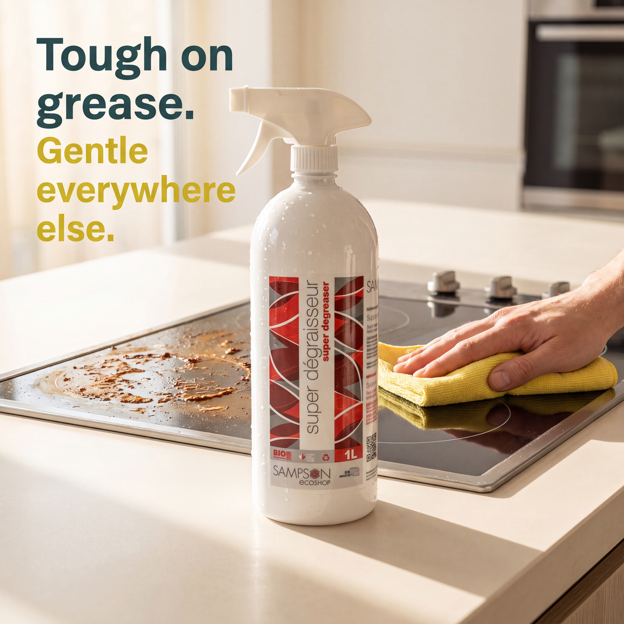 Eco Cleaning Kit — tough on grease, gentle everywhere else