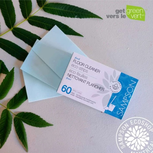 Eco-Strips Floor Cleaner Mopping Soap Strips