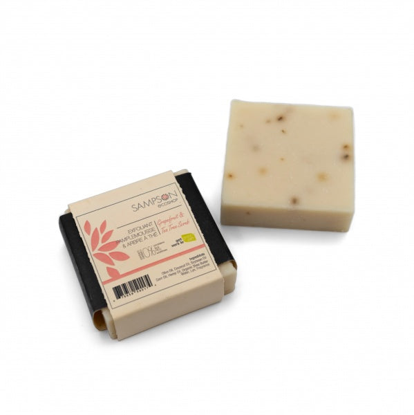 Grapefruit Tea Tree Scrub - Wrapped Soap