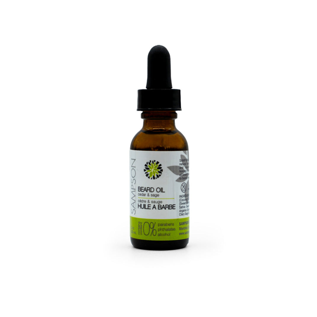 Hemp Beard Oil - Cedar Sage
