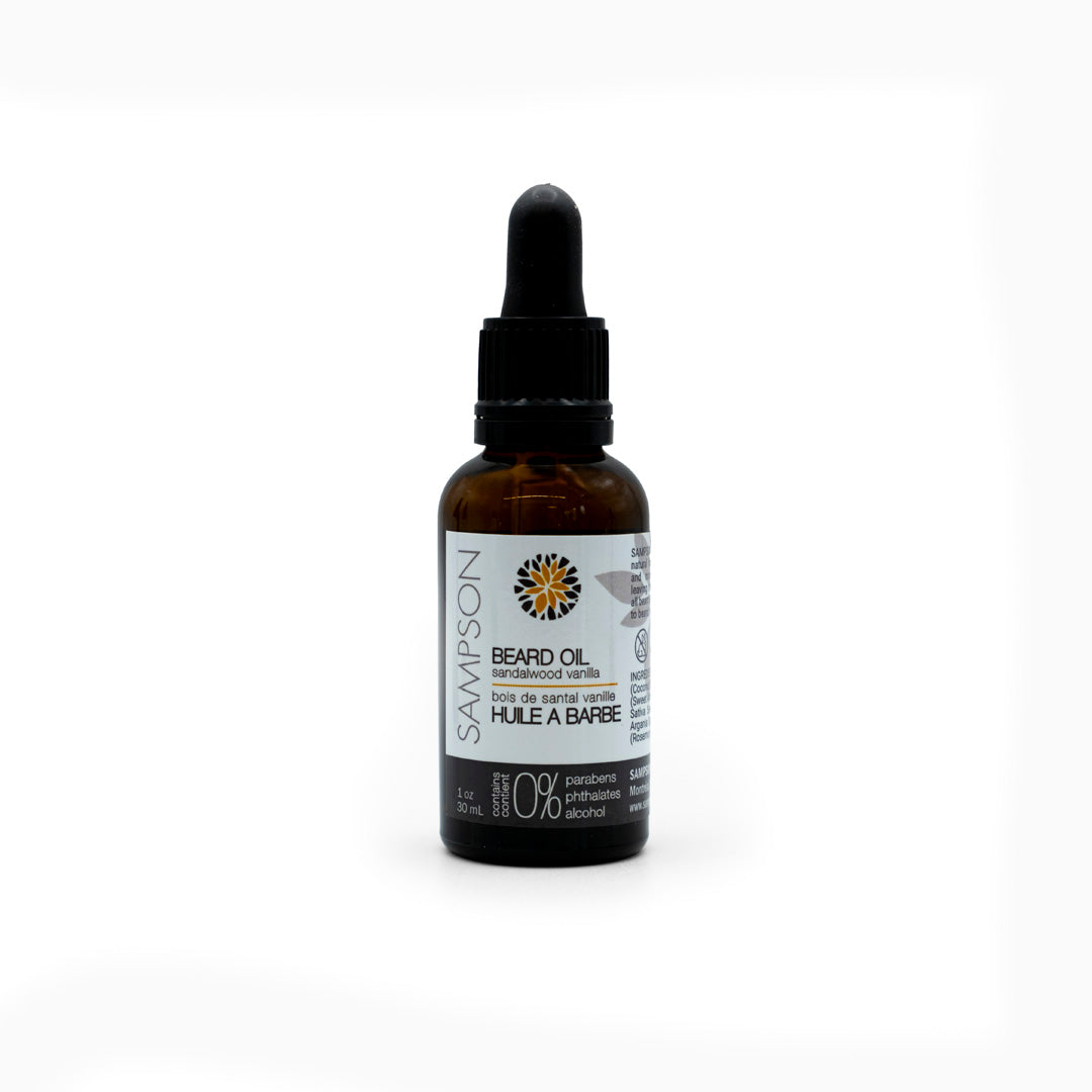 Hemp Beard Oil - Sandalwood Vanilla