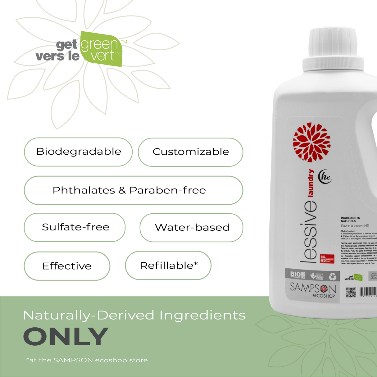 Eco Laundry Detergent HE