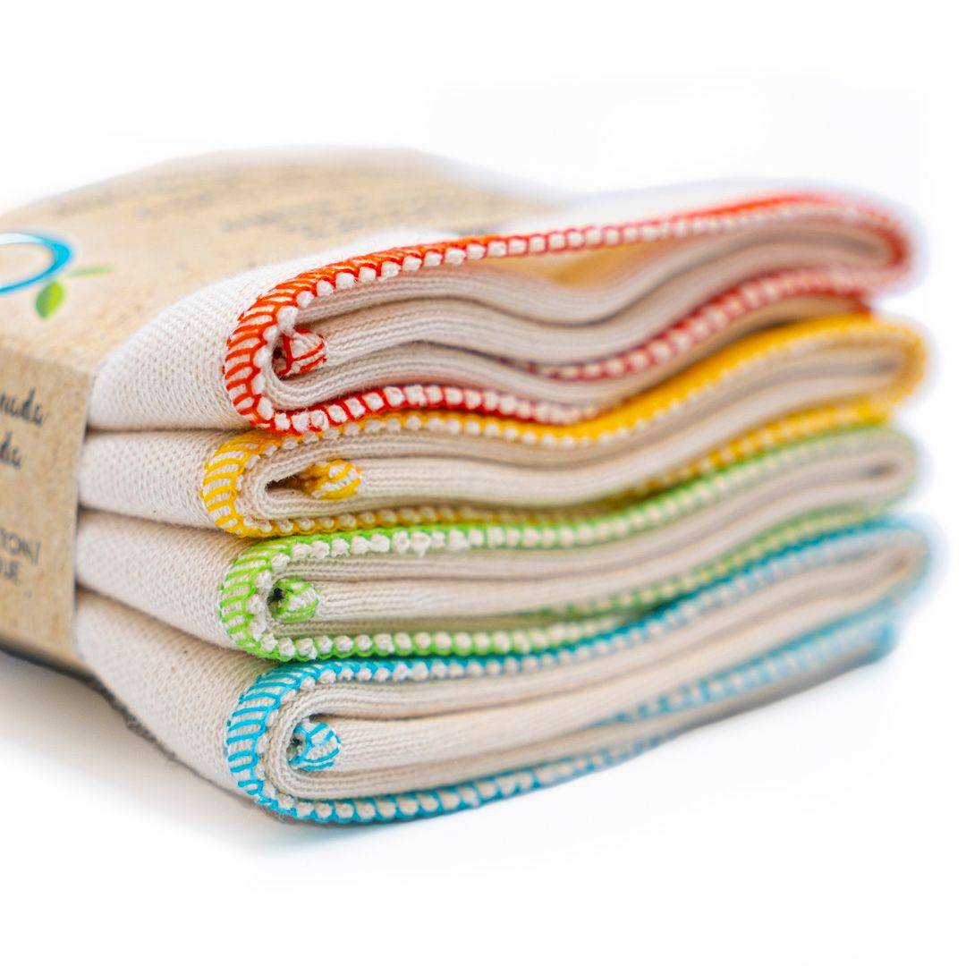 OKO 4 Organic Cotton Handkerchiefs