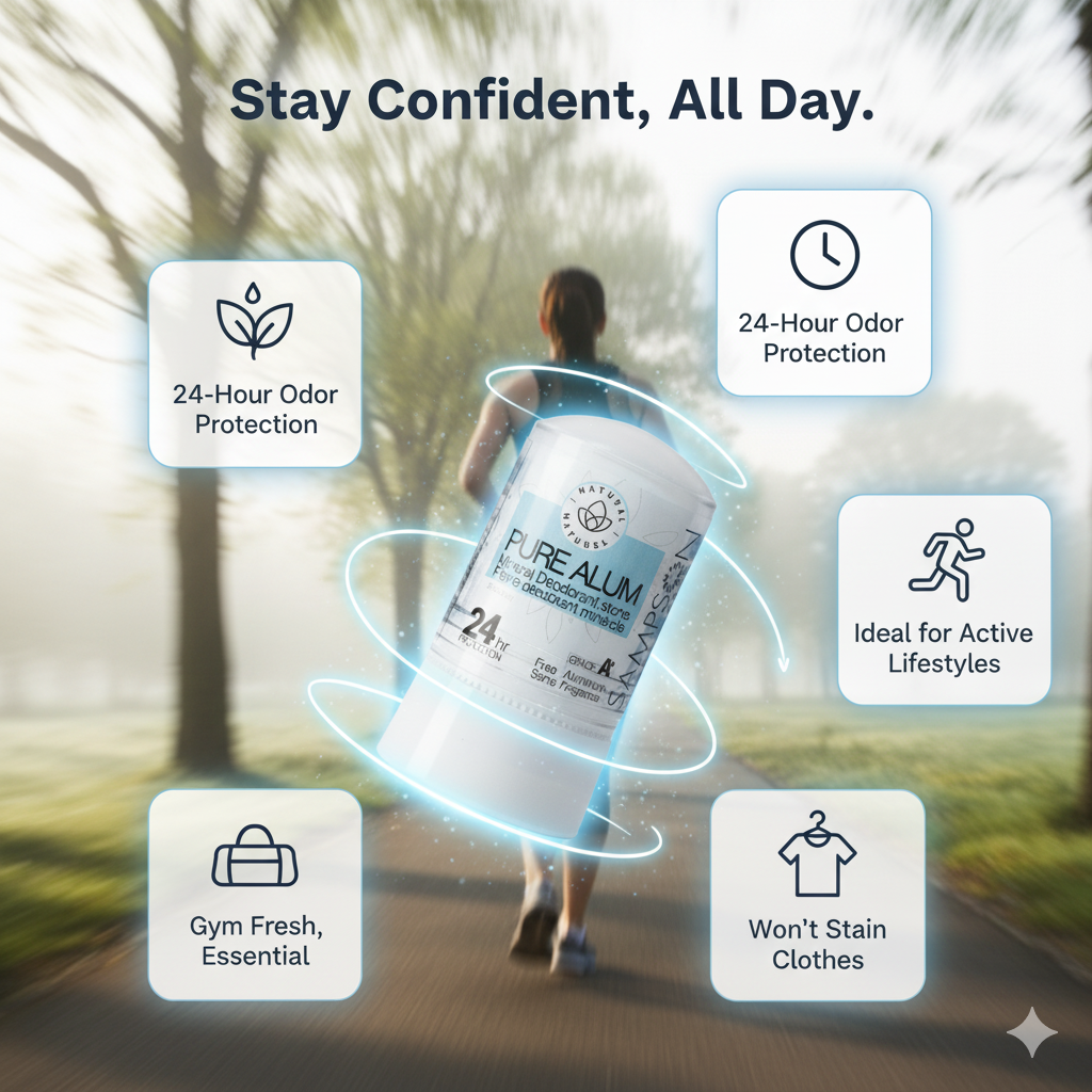 Pure Alum Mineral Deodorant