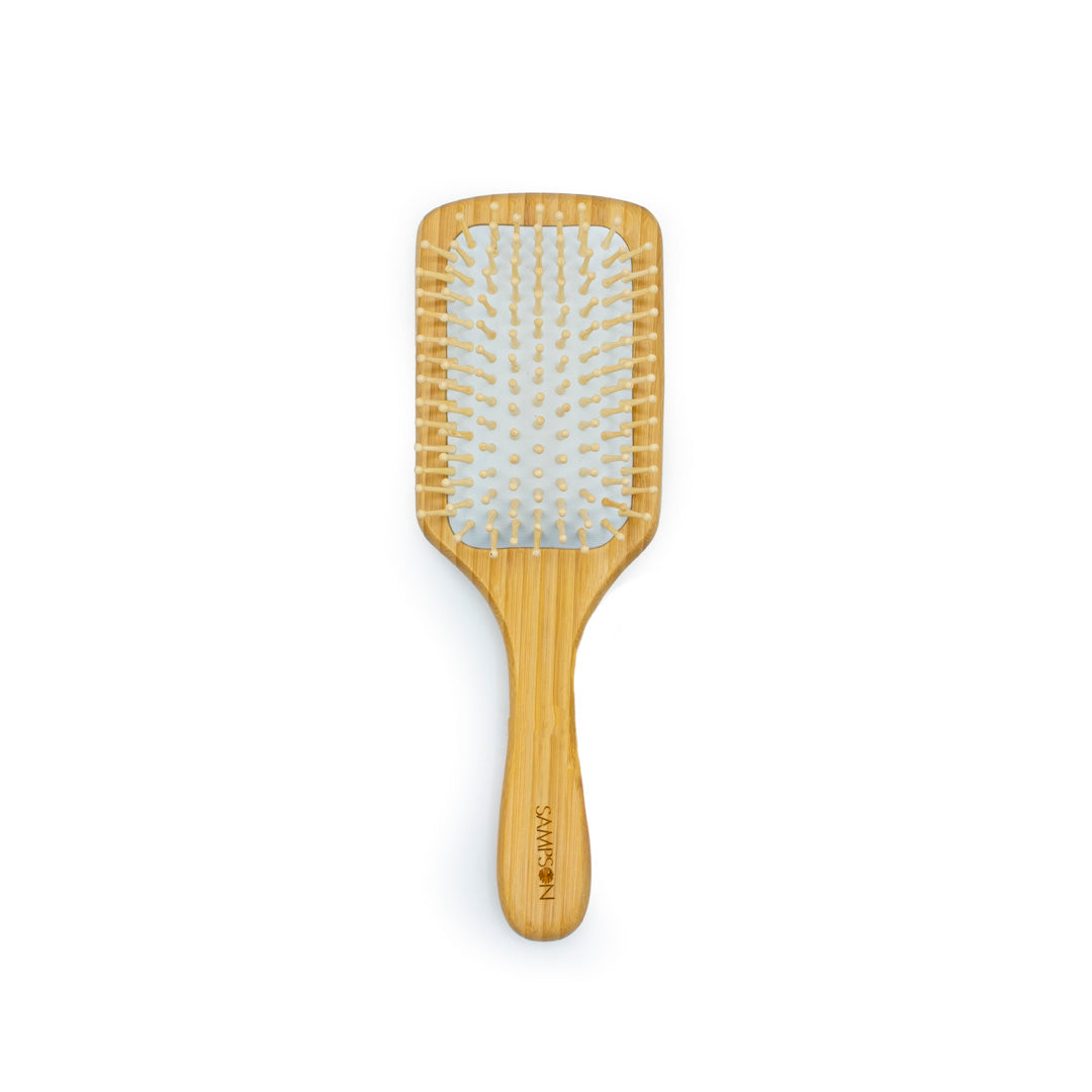 Bamboo Solid Wood Cushion Anti Static Hair Brush