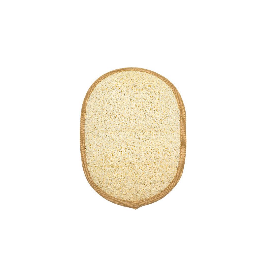 Natural Loofah with Soft Terry Cotton