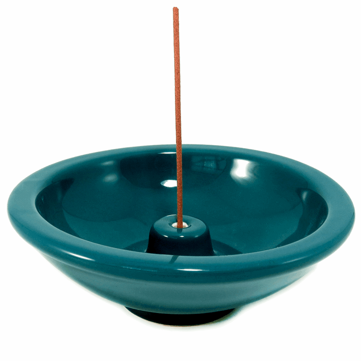 Blue - Green Wheel Incense Holder - Sampson Eco Shop