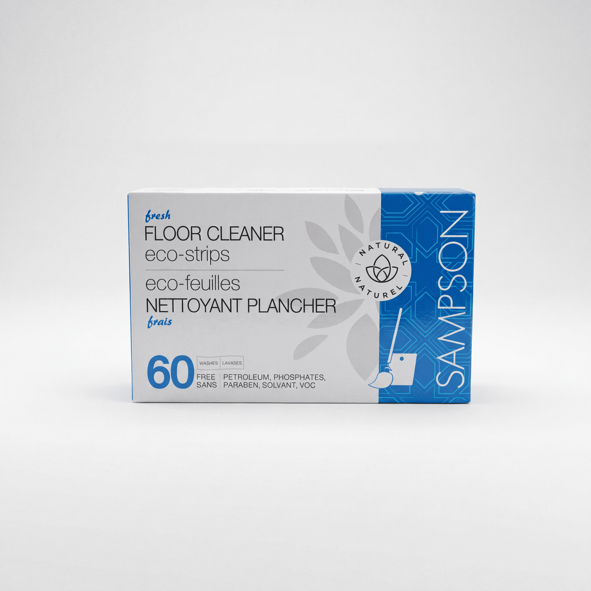Eco - Strips Floor Cleaner Mopping Soap Strips - Sampson Eco Shop