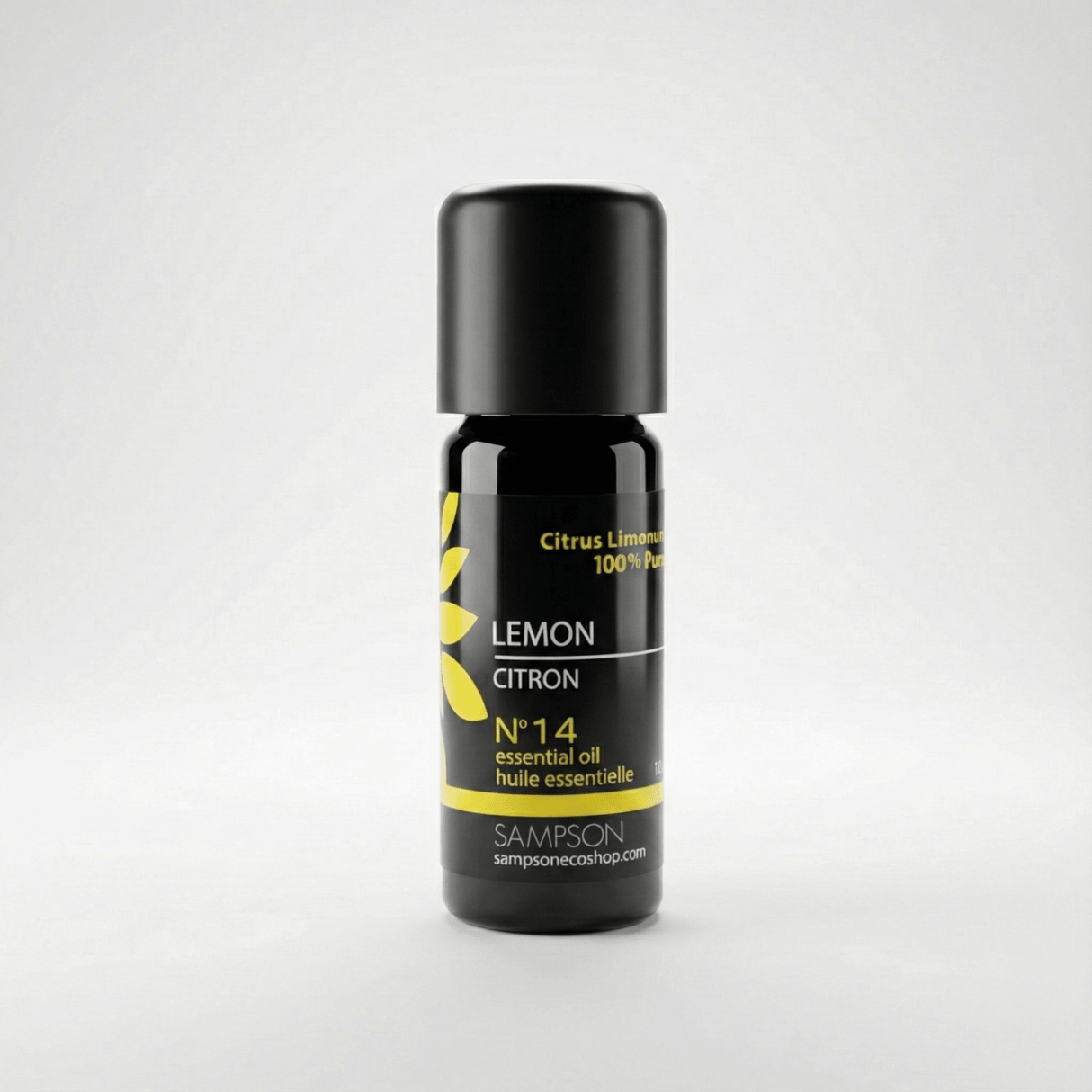 Lemon Essential Oil, Organic, 10ml - Sampson Eco Shop