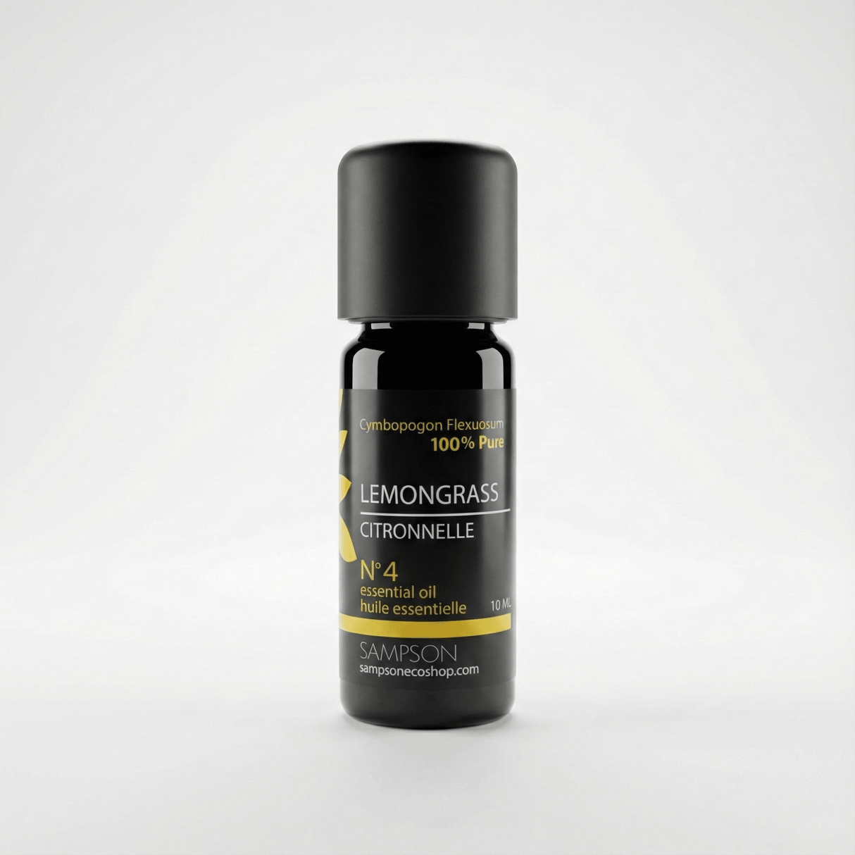 Lemongrass Essential Oil, Organic, 10 ml - Sampson Eco Shop