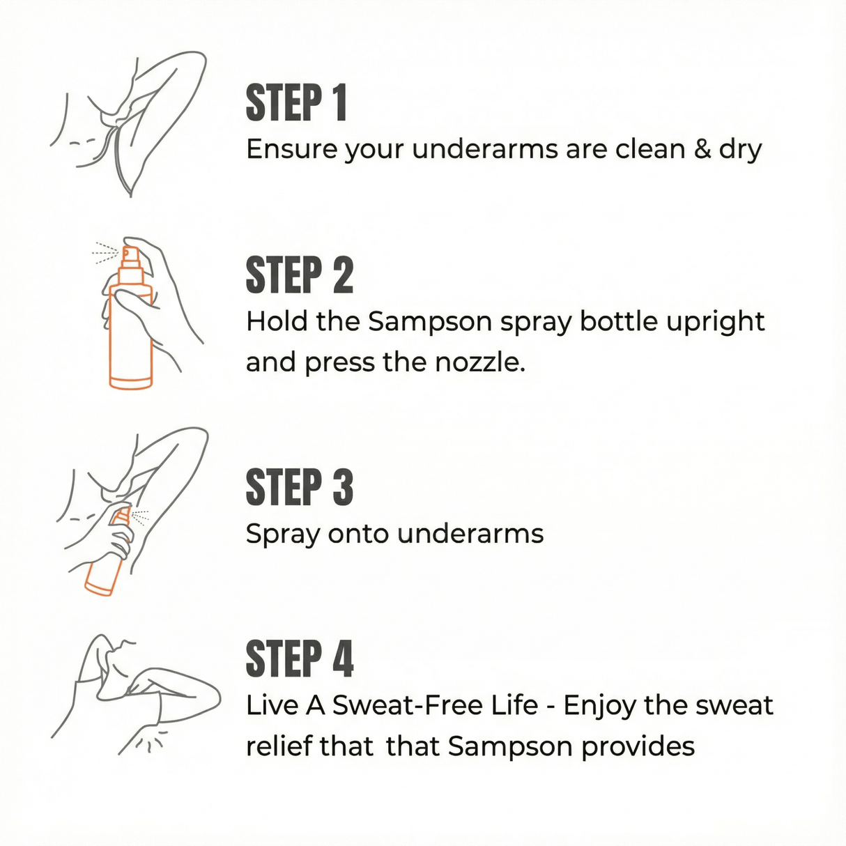 Natural Deodorant Spray - Honey Blue - Sampson Eco Shop