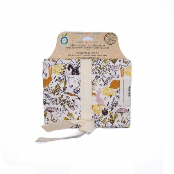 OKO Reusable Sandwich Wrap - Sampson Eco Shop
