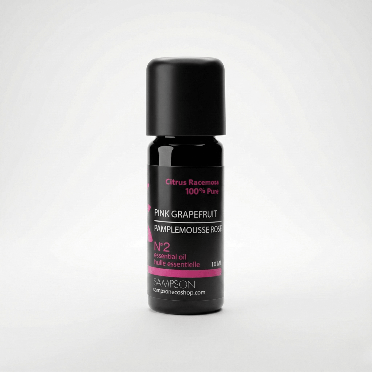 Pink Grapefruit Organic Essential Oil, Kosher, 10 ml - Sampson Eco Shop