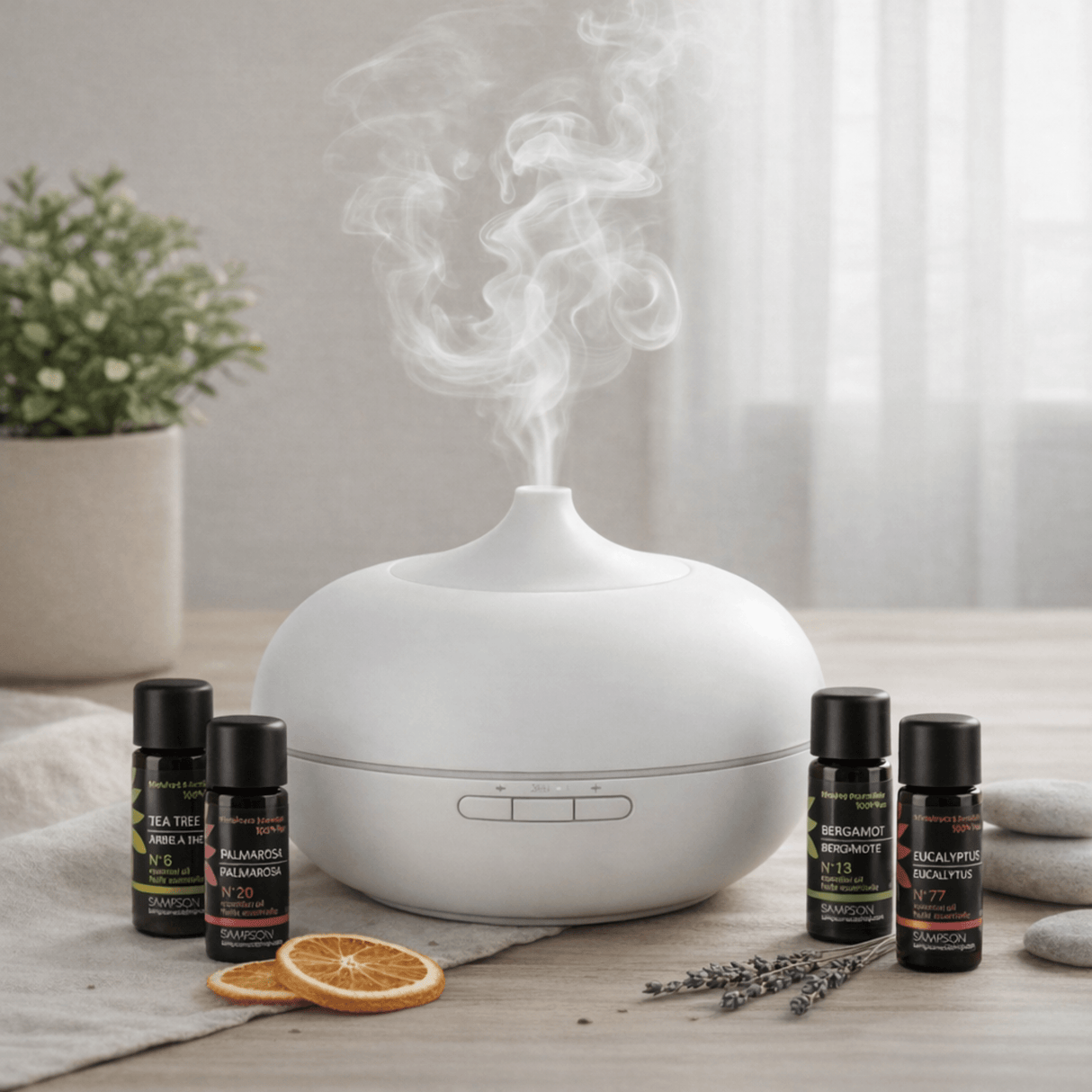 Ultrasonic Diffuser Bianca - Sampson Eco Shop