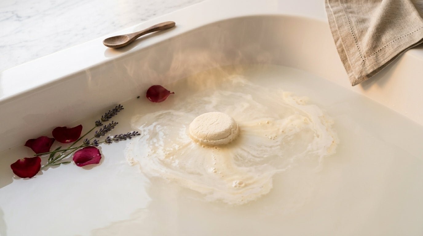Bath Creamers: Benefits, Uses & Why They Beat Bath Bombs for Your Skin - Sampson Eco Shop