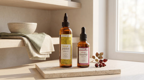 Jojoba Oil vs Rosehip Oil - Sampson Eco Shop