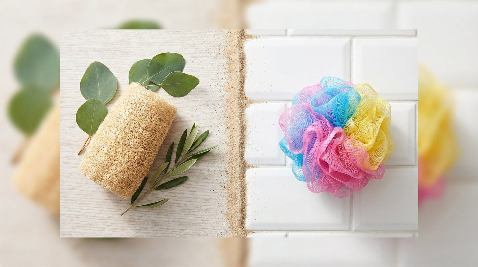 Natural Loofah vs Synthetic Sponge: Why You Should Switch