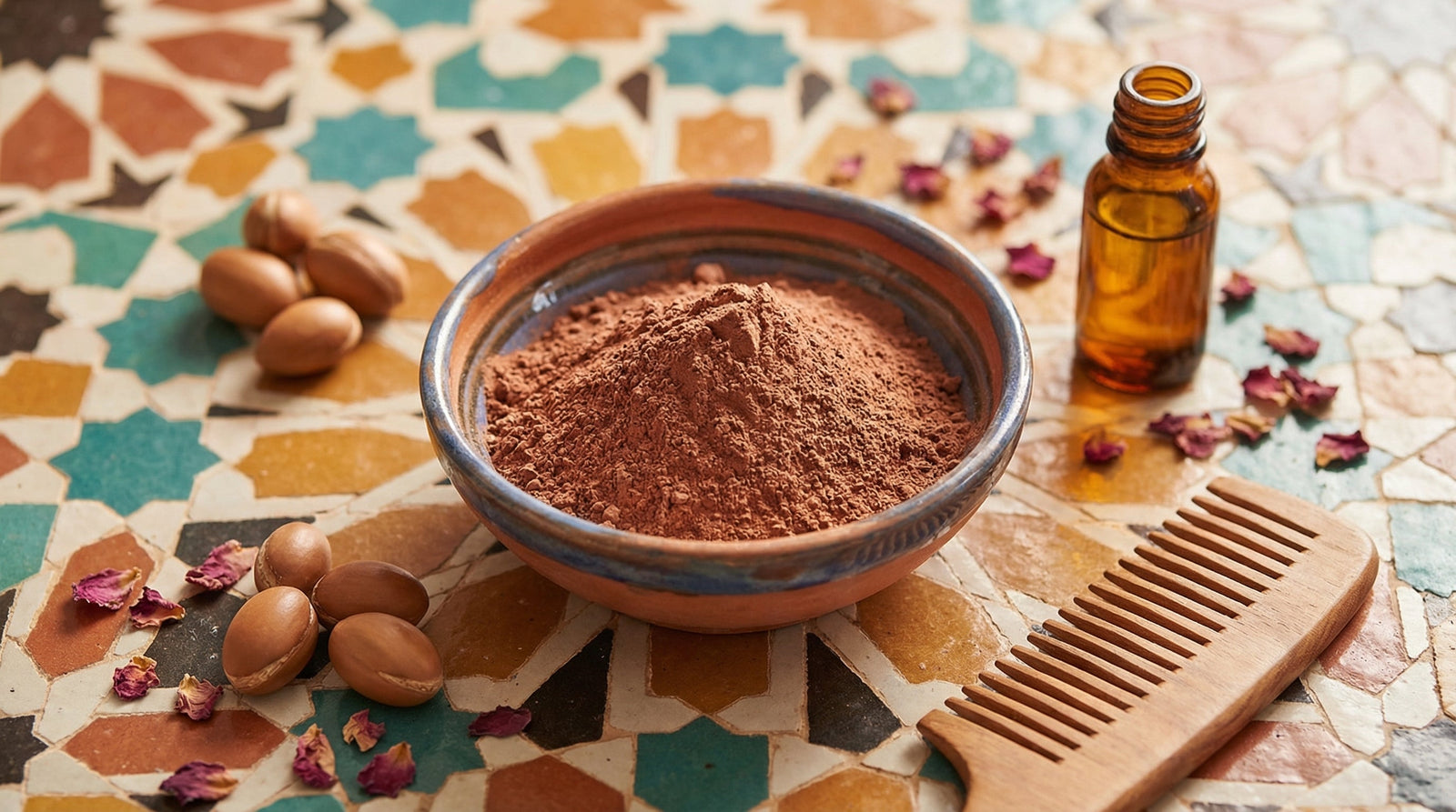 Rhassoul Clay for Hair: The Moroccan Secret to Healthy Curls - Sampson Eco Shop