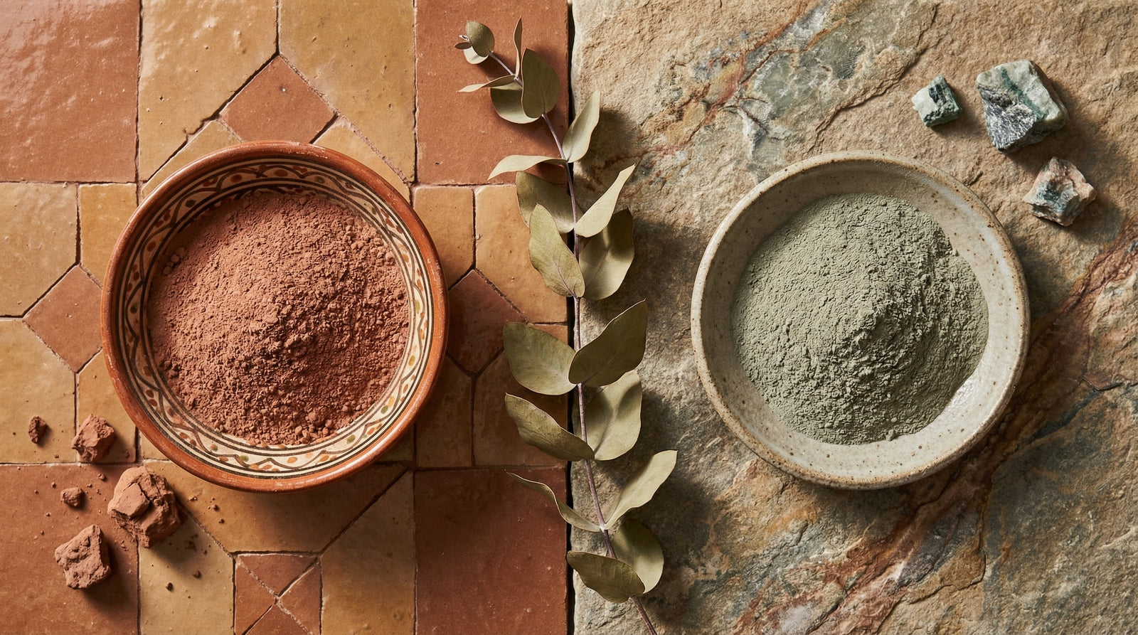Rhassoul Clay vs Bentonite Clay: Which Clay Mask Is Right for You? - Sampson Eco Shop
