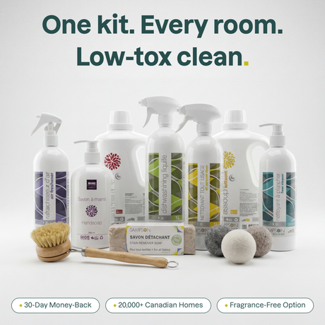 Sampson Eco Cleaning Kit — one kit, every room, low-tox clean; whole eco cleaning line