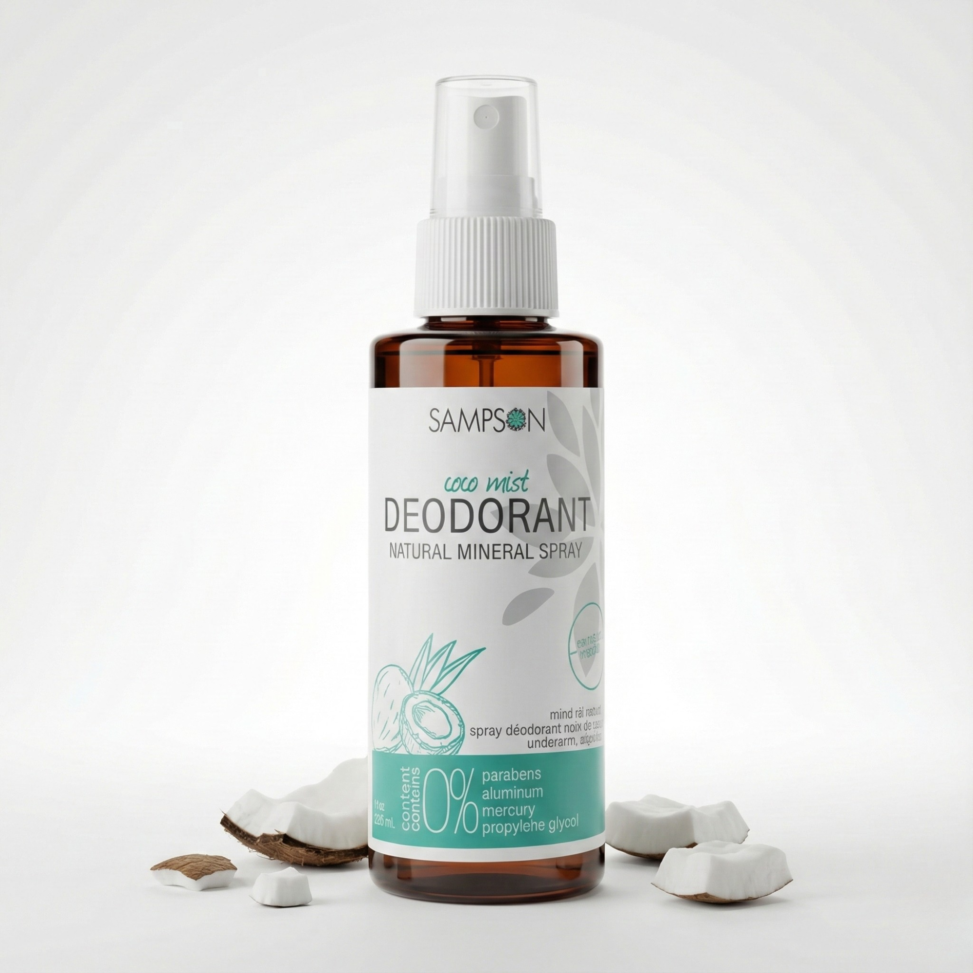 Sampson Natural Deodorant Spray