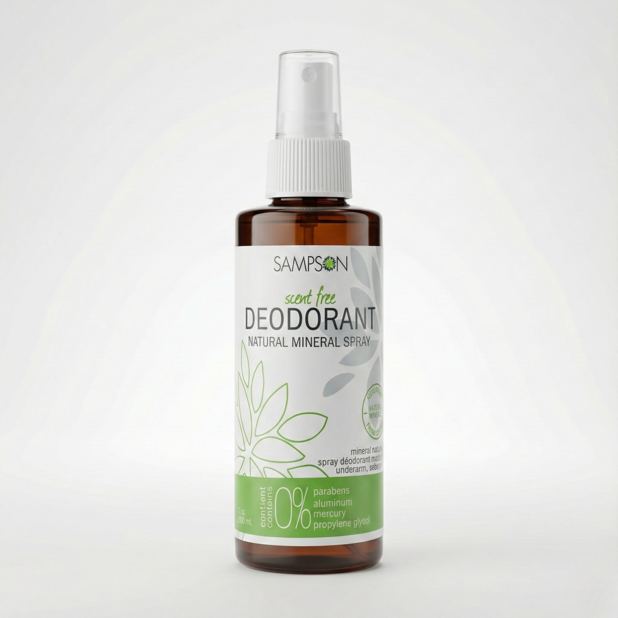 Natural Deodorant Spray - Scent free