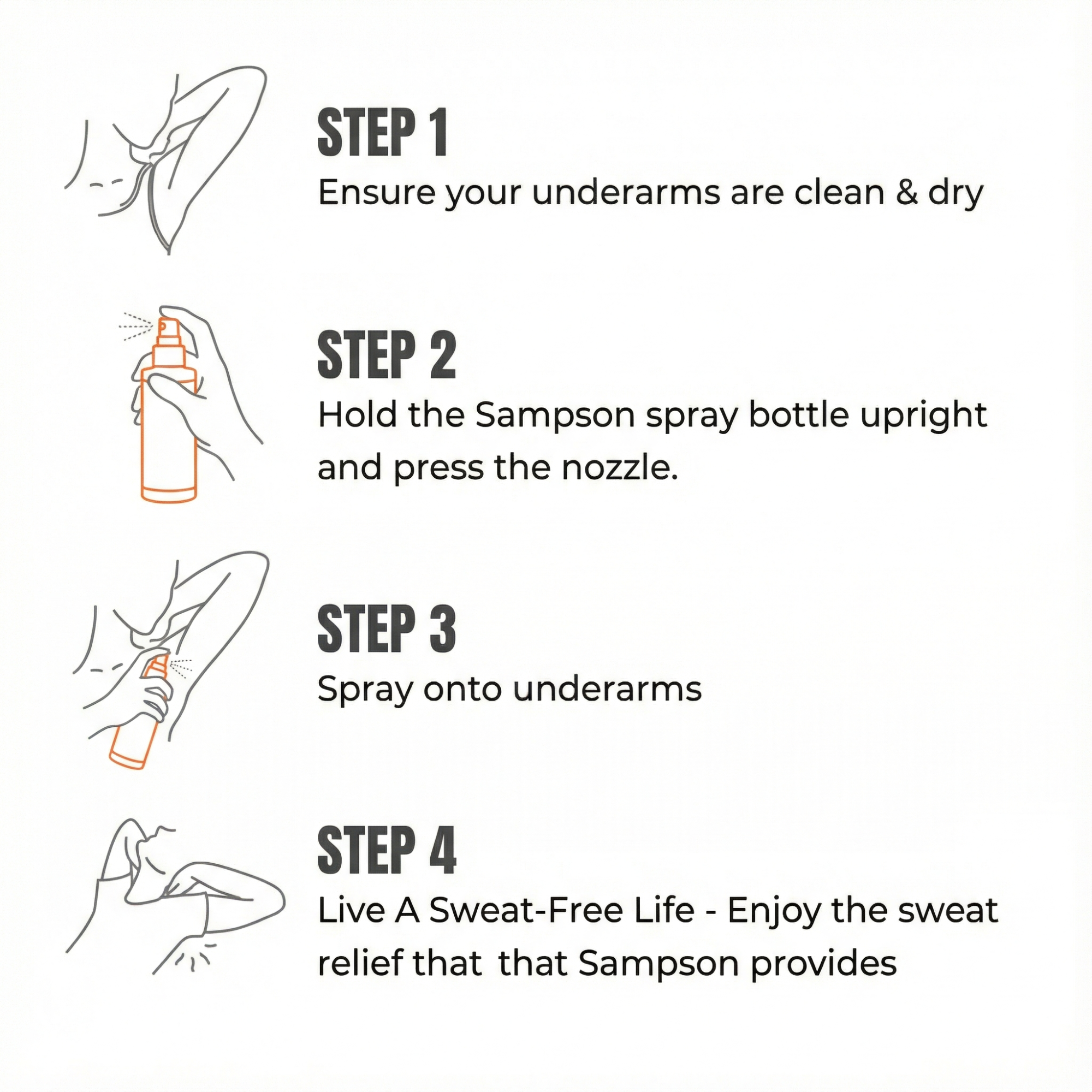 Natural Deodorant Spray - Lavender