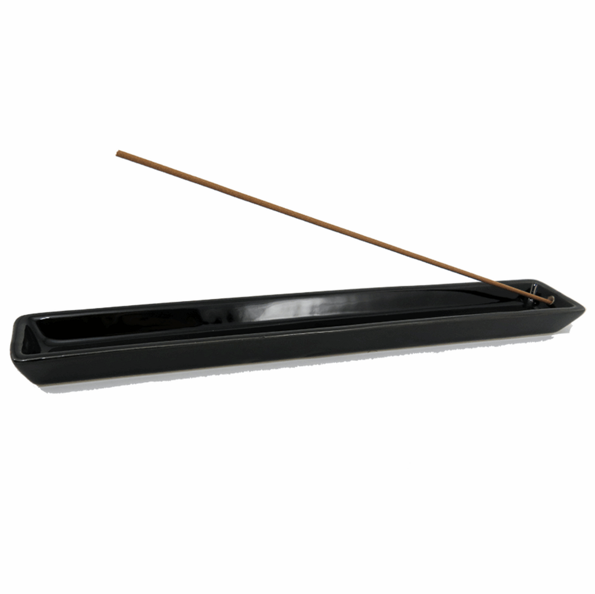 Ebony Ceramic Incense Tray