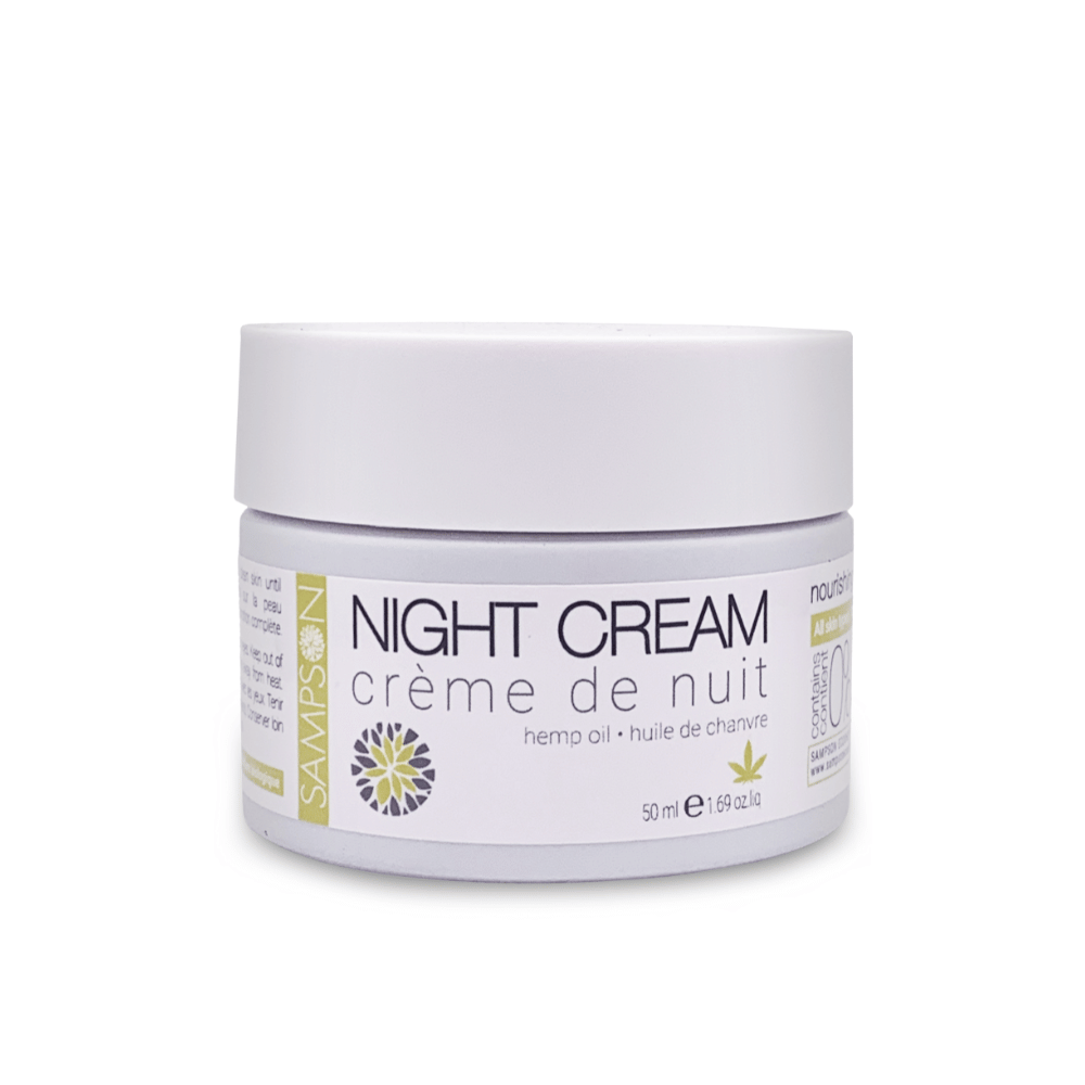 Crème de Nuit Nourrissante - HEMP LINE 50 ml