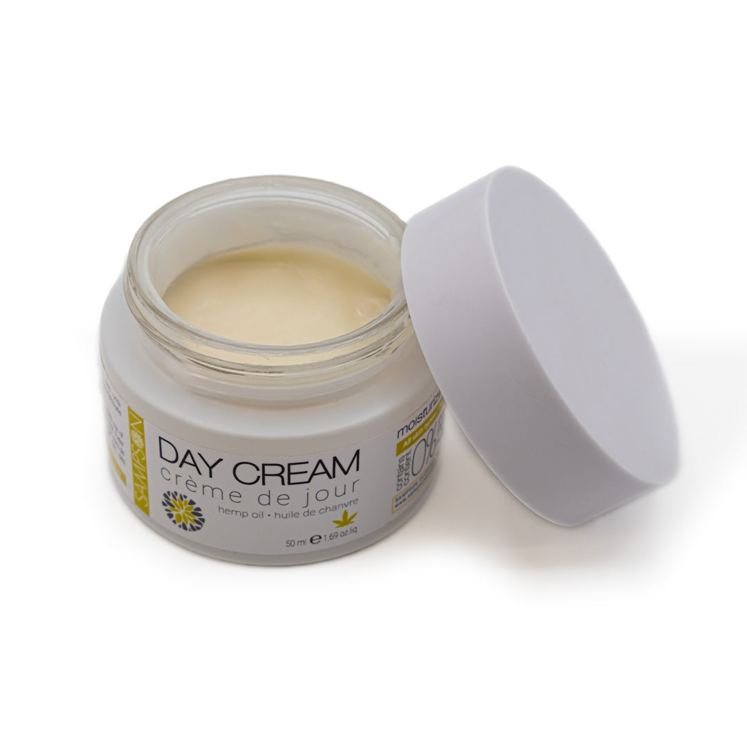Crème de jour hydratante au chanvre écologique