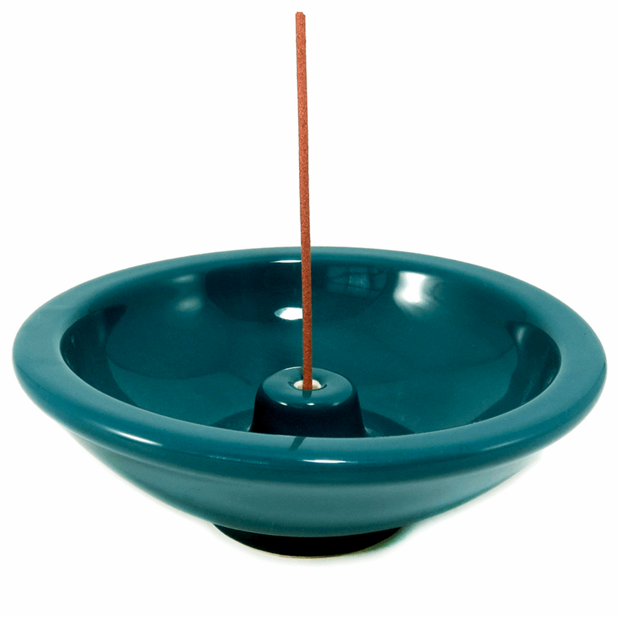 Blue-Green Wheel Incense Holder