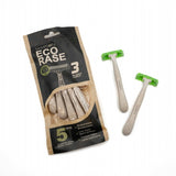 Ecorase Biodegradable Razors - 5 Pack