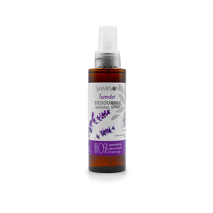 Natural Deodorant Spray - Lavender