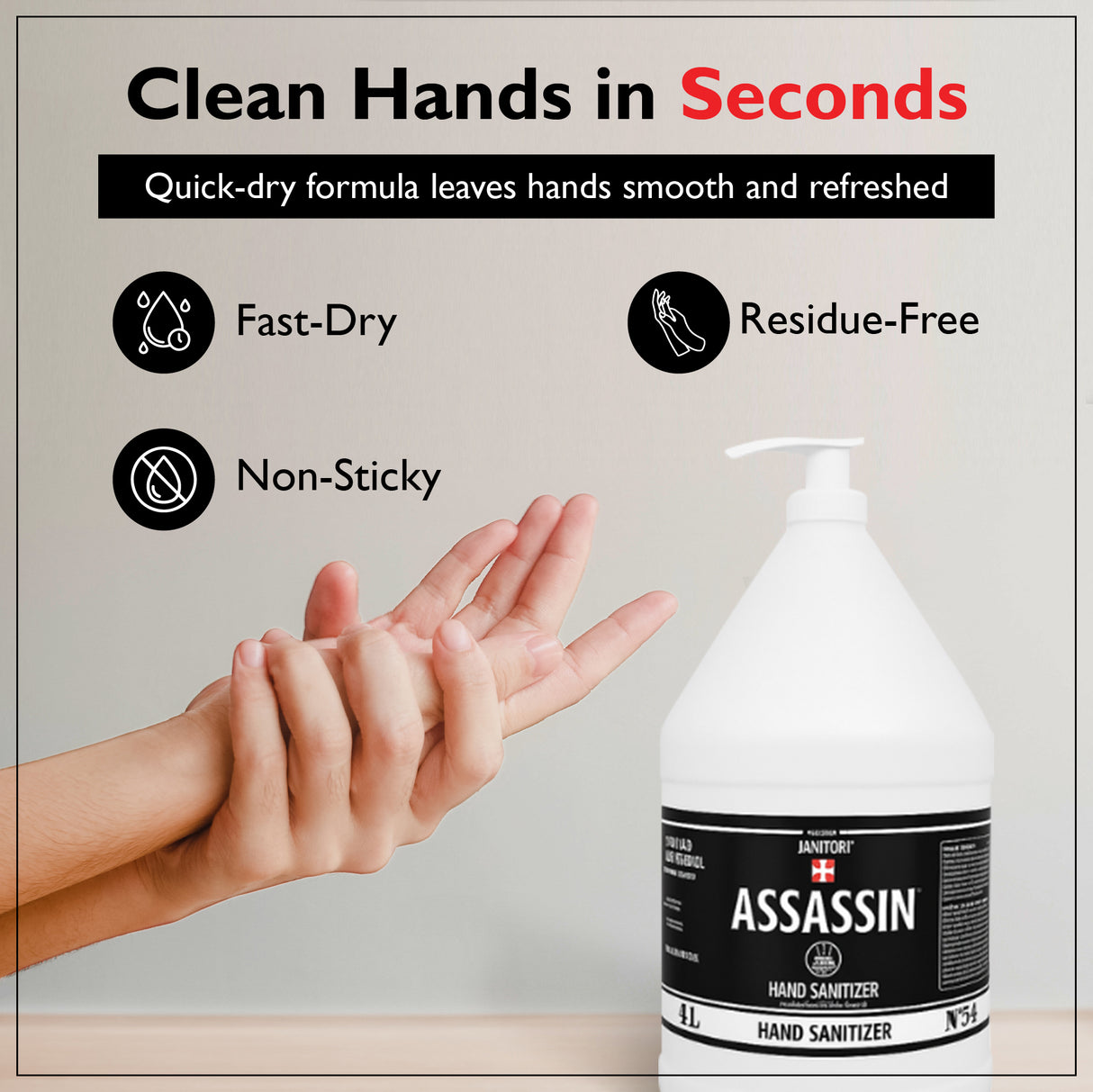 Assassin Hand Sanitizer