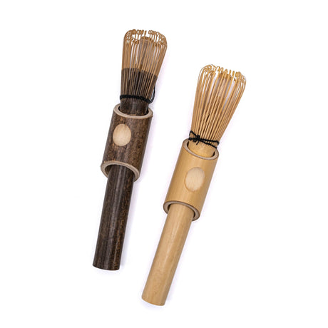 Long Handle Matcha Whisk Natural Bamboo