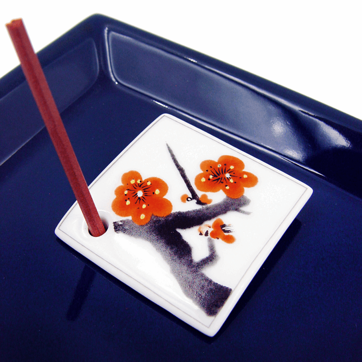 Flowering Plum Incense Holder