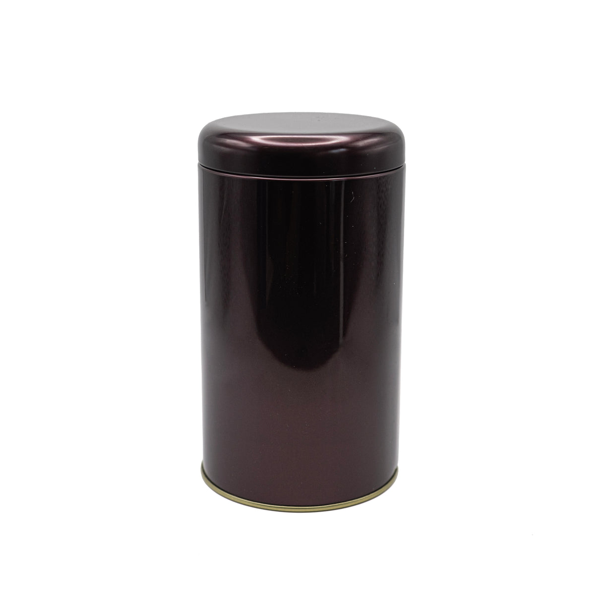 100g tea can, Round