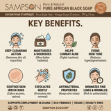 African Black Soap - Sampson Eco Shop