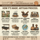 African Black Soap - Sampson Eco Shop