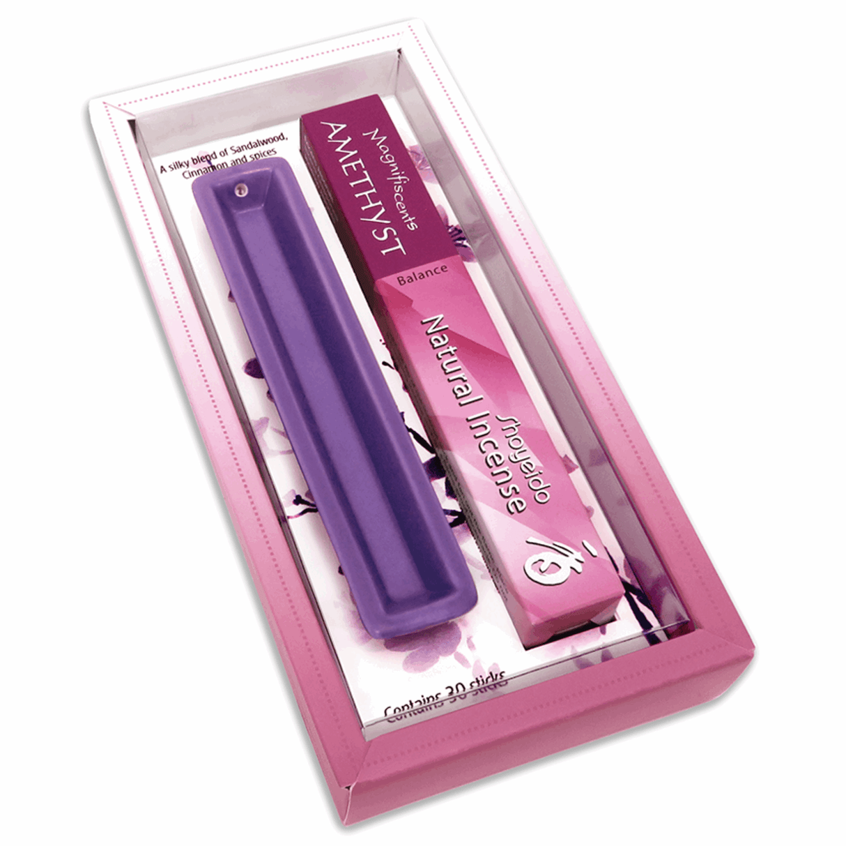 Amtheyst Incense Gift Set - Sampson Eco Shop