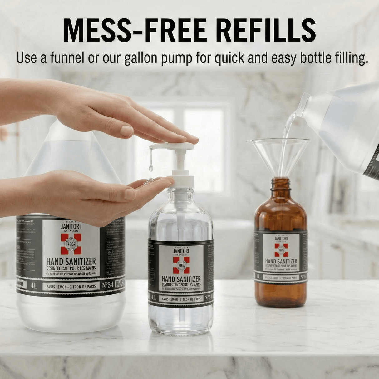 Assassin Hand Sanitizer - Sampson Eco Shop