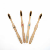 Bamboo Toothbrush with Charcoal and Bamboo Fibres - Sampson Eco Shop