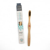 Bamboo Toothbrush with Charcoal and Bamboo Fibres - Sampson Eco Shop