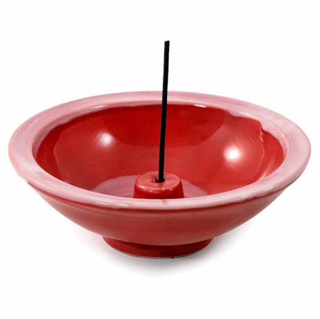 Crimson Wheel Incense Holder - Sampson Eco Shop