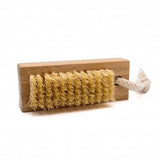 Double sided Wooden Sisal Scrub Brush for Nails - Sampson Eco Shop