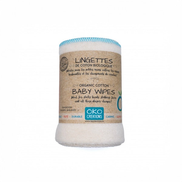 OKO Reusable Organic Cotton Baby Wipes