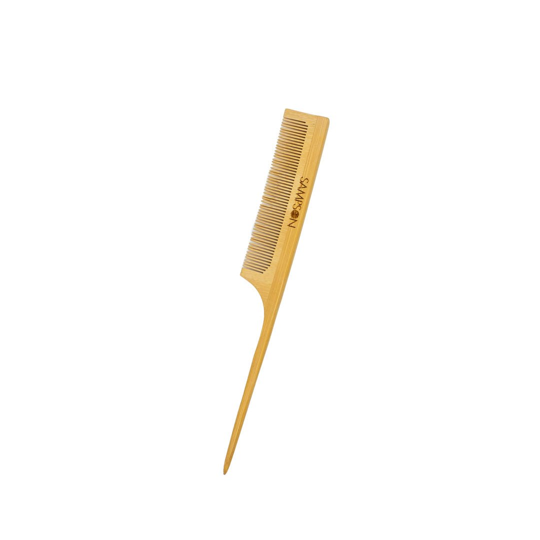 Eco Bamboo Fine Hair Comb - Sampson Eco Shop