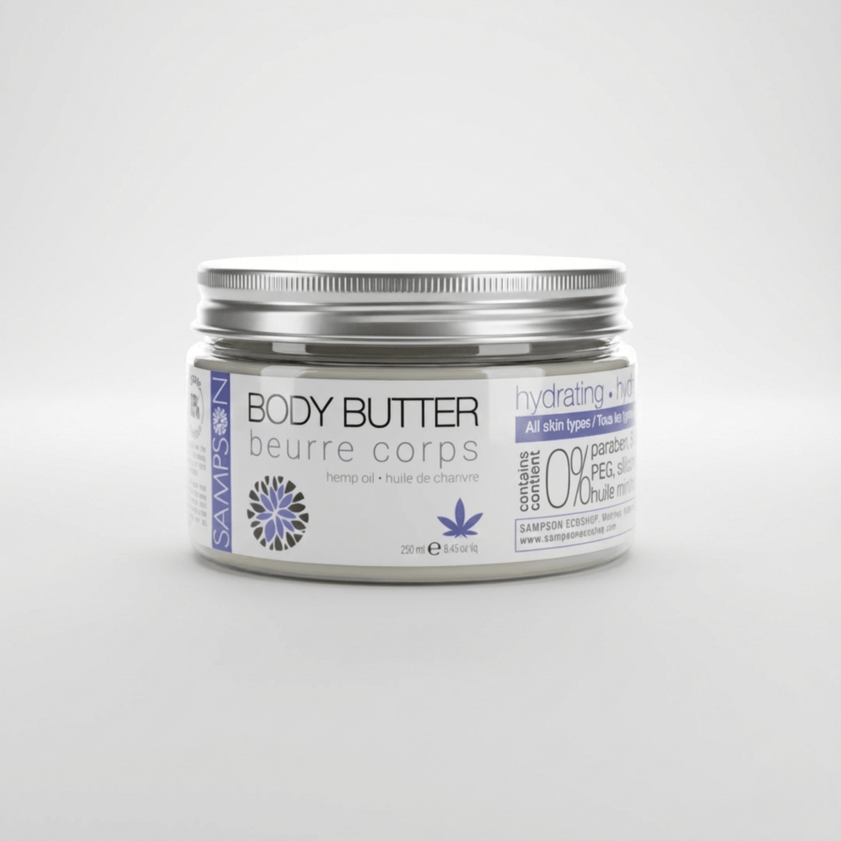 Eco Hemp Body Butter - Sampson Eco Shop