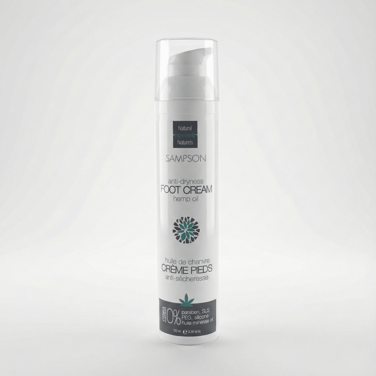 Eco Hemp Hydrating Foot Cream - Sampson Eco Shop