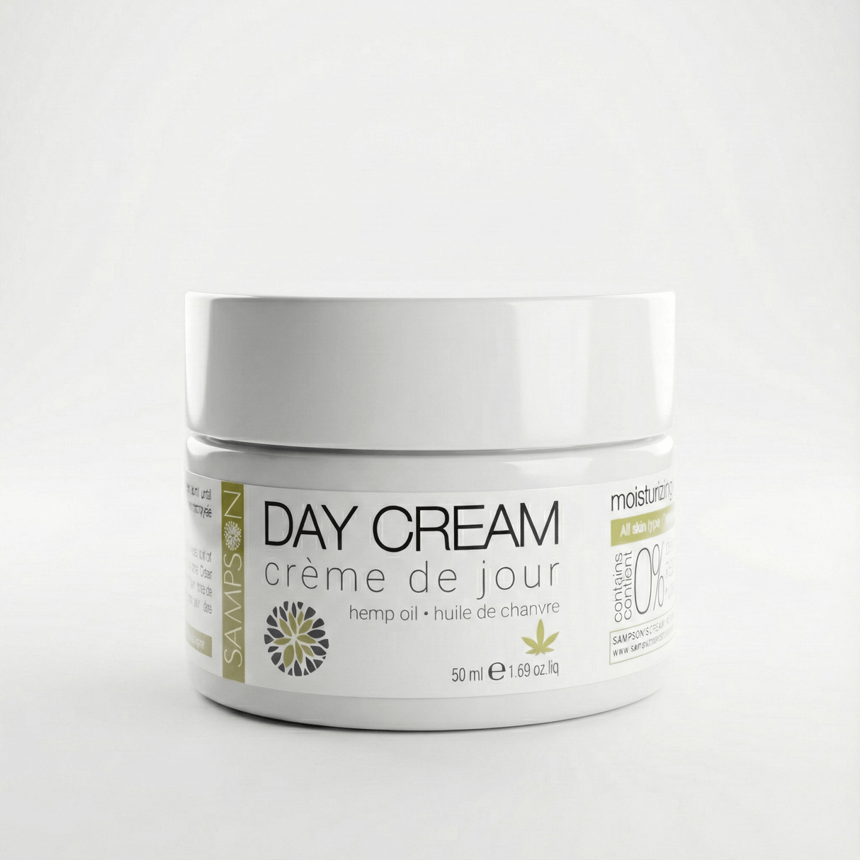 Eco Hemp Moisturizing Day Cream - Sampson Eco Shop
